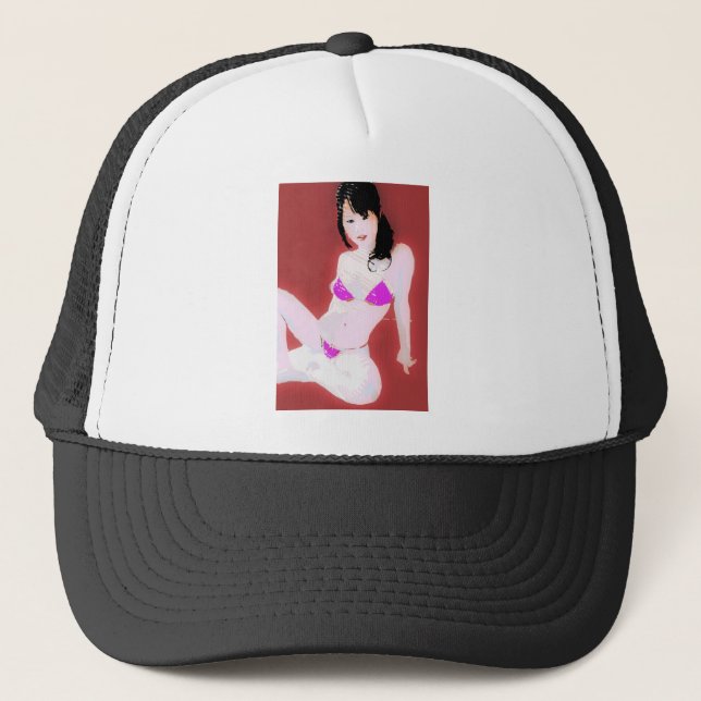 LivingDoll1 Trucker Hat (Front)
