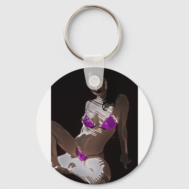 LivingDoll 3 Key Ring (Front)