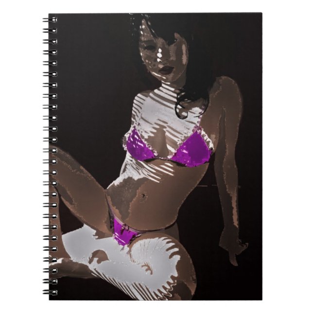 LivingDoll 3 Spiral Notebook (Front)