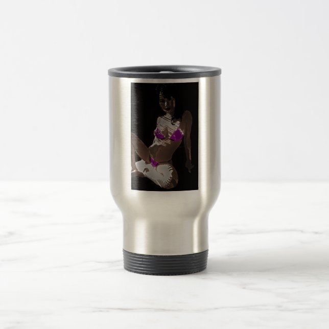 LivingDoll 3 Travel Mug (Center)