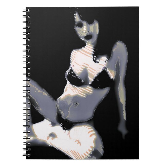 LivingDoll 4 Spiral Notebook (Front)