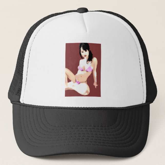 LivingDoll 5 Trucker Hat (Front)