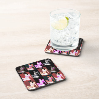 LivingDoll 7 Collage Coaster