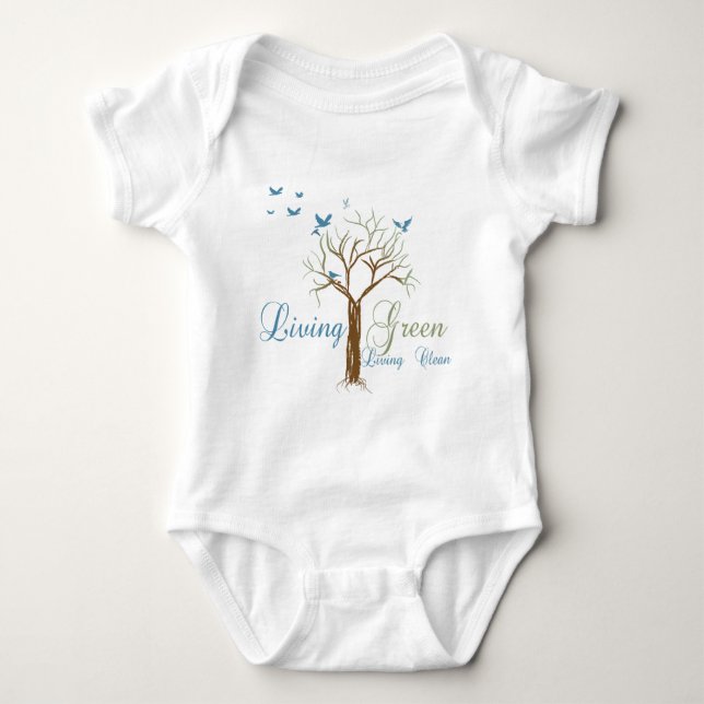 LivingGreen Baby Bodysuit (Front)