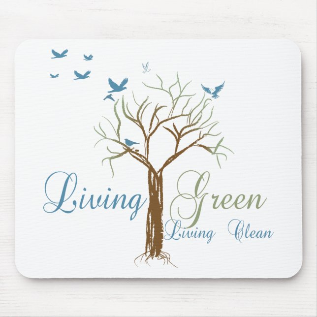 LivingGreen Mouse Pad (Front)