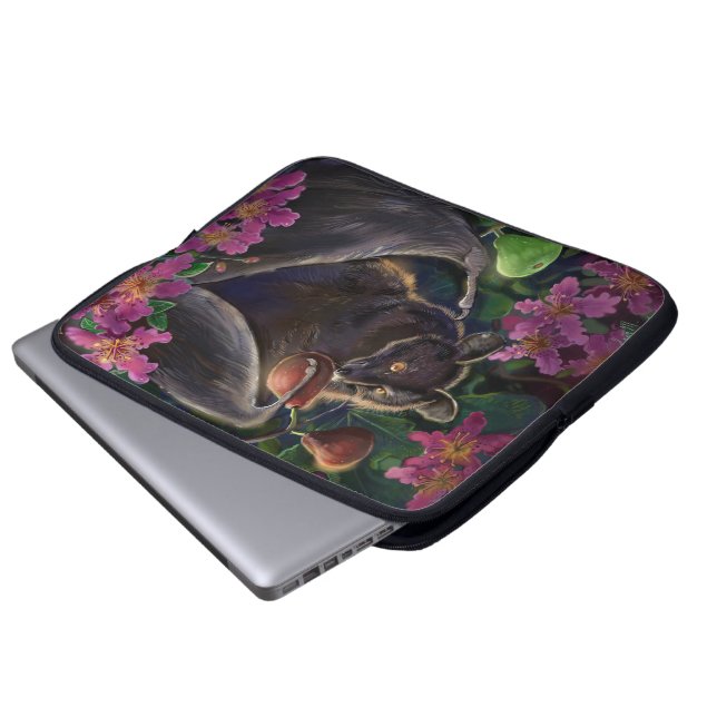 Livingstone Flying Fox Laptop Sleeve (Front Bottom)