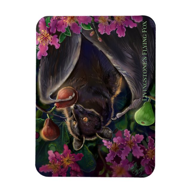 Livingstone Flying Fox Magnet (Vertical)