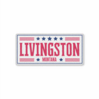 LIVINGSTONE MONTANA Stars & Stripes