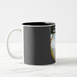 Livingstone National Park - Vic Falls Two-Tone Coffee Mug