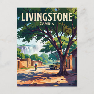 Livingstone, Zambia Zambia Postcard