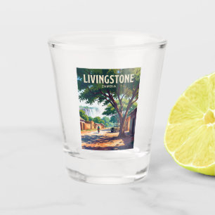 Livingstone, Zambia Zambia Shot Glass