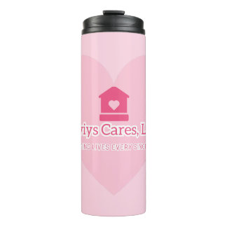 Liviys Cares Logo Thermal Tumbler