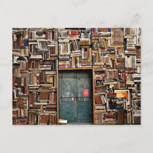 Livres porte postcard