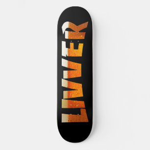 livversk8beer skateboard