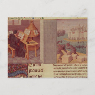 Livy Writing and the Foundation of Rome Postcard