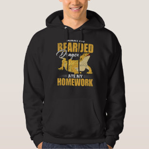 Lizard Animal  Reptile Pet Owner Bearded Dragon Hoodie