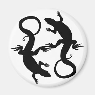 Lizard Art Fridge Magnet Reptile Gifts & Magnets