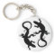 Lizard Art Keychain Cool Retro Reptile Art Gifts