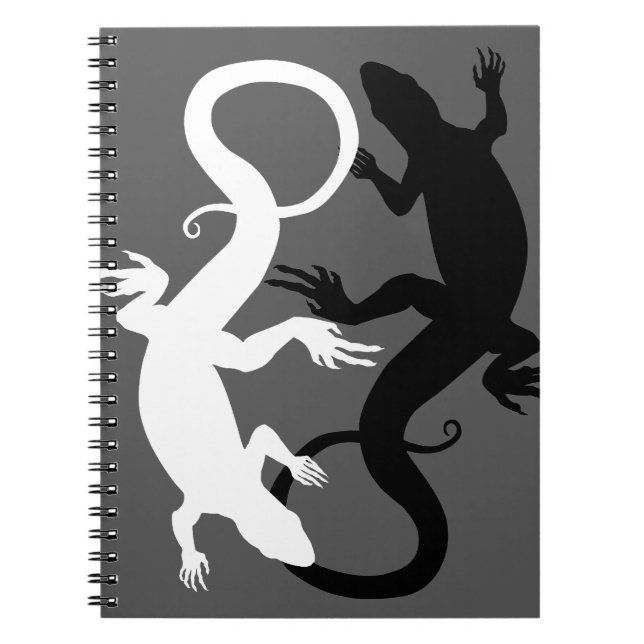 Lizard Art Notebook Reptile Art Journal Book (Front)