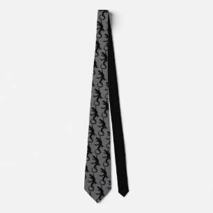 Lizard Art Tie Cool Reptile Gifts & Lizard Apparel