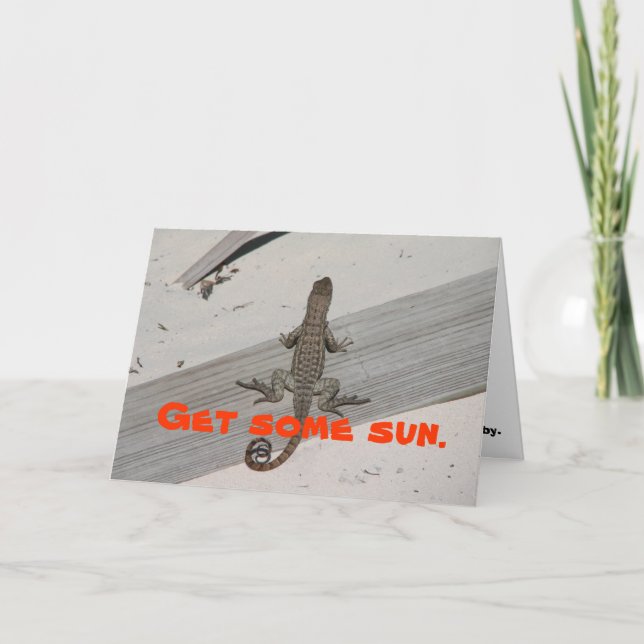 Lizard Card (Front)