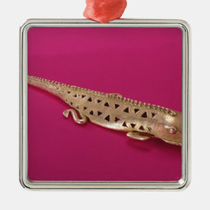 Lizard, from Colombia Metal Tree Decoration