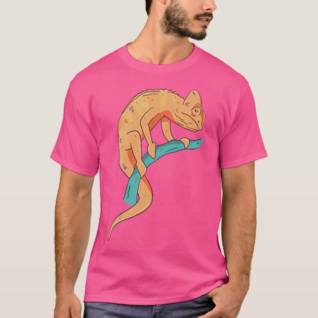 Lizard Gecko Chameleon T-Shirt (Front)