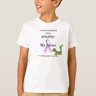 lizard, lilac ribbon, I Love Someone, With T-Shirt