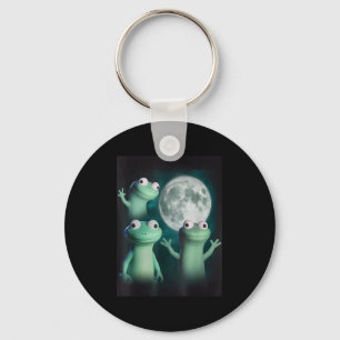 Lizard Lizard Lizard Funny Lizard Moon Trending Me Key Ring