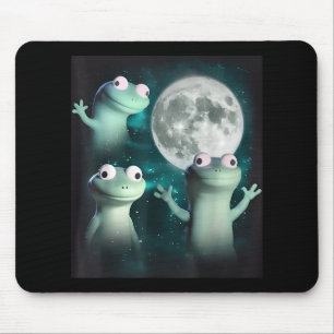 Lizard Lizard Lizard Funny Lizard Moon Trending Me Mouse Pad