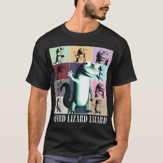 Lizard Lizard Lizard Meme Vintage Funny T-Shirt