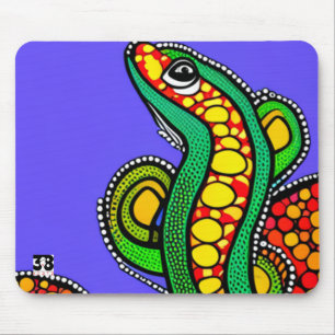 Lizard Love Mouse Pad