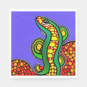 Lizard Love Napkin