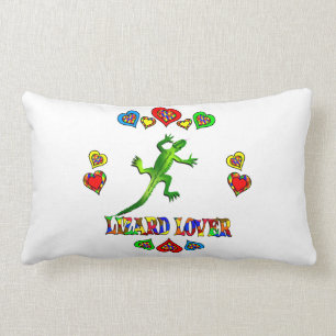 Lizard Lover Lumbar Cushion