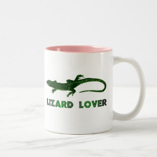 Lizard Lover Two-Tone Coffee Mug