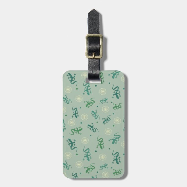 Lizard Luggage Tag (Front Vertical)