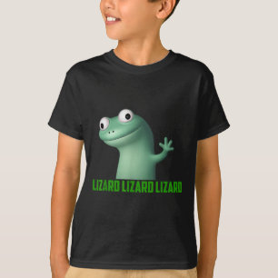 Lizard Meme Lizard Lizard Lizard Funny Graphic T-Shirt