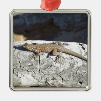 Lizard Metal Tree Decoration