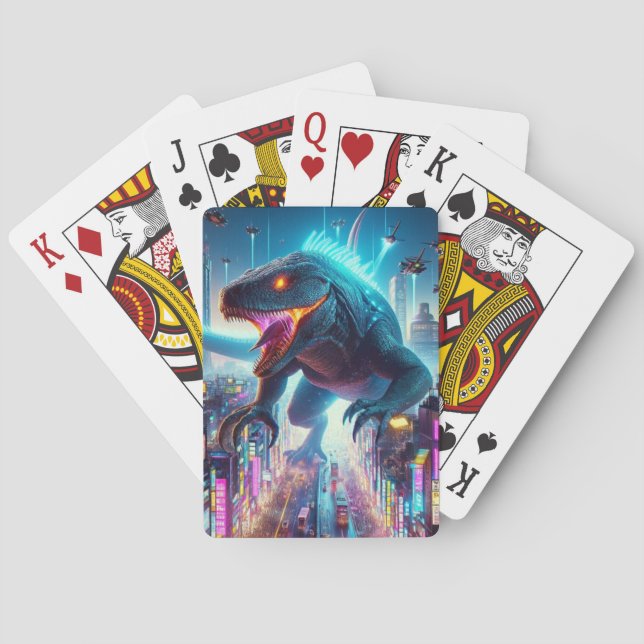 Lizard Monster Playing Cards (Back)