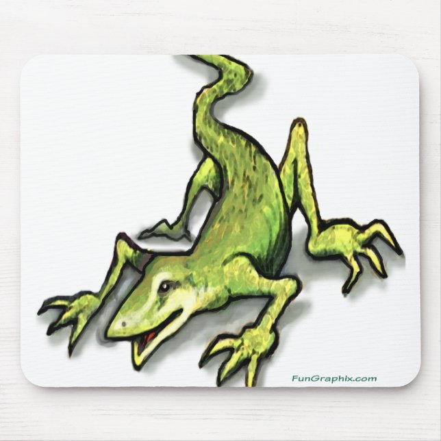 Lizard Mouse Pad (Front)