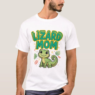 Lizard Mum Cute Gecko Tee