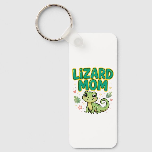 Lizard Mum Keychain (Front)
