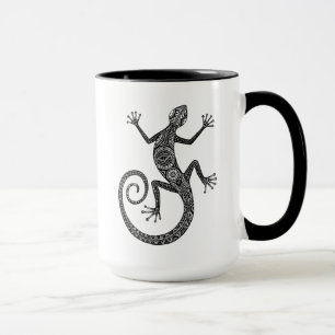 Lizard Or Salamander Doodle Mug