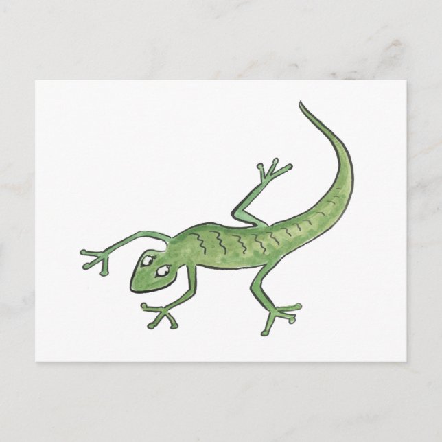 Lizard Postcard (Front)