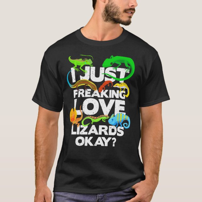 Lizard  Reptile  Lizard   Lizard T-Shirt (Front)