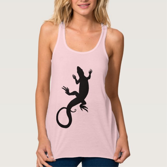 Lizard Shirts Women's Tank Top Reptile Art Shirts (Front)