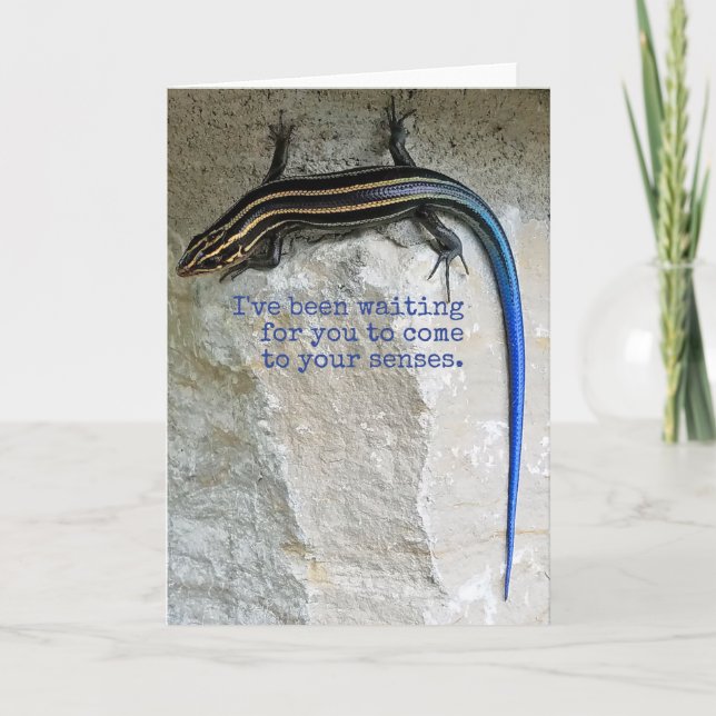 Lizard (Skink) Card (Front)