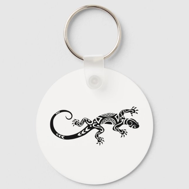 Lizard Tatto Key Ring (Front)