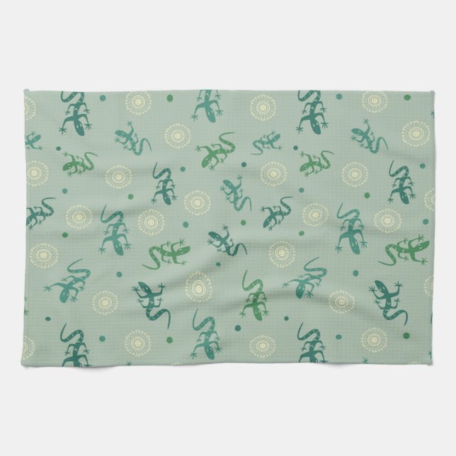 Lizard Tea Towel (Horizontal)