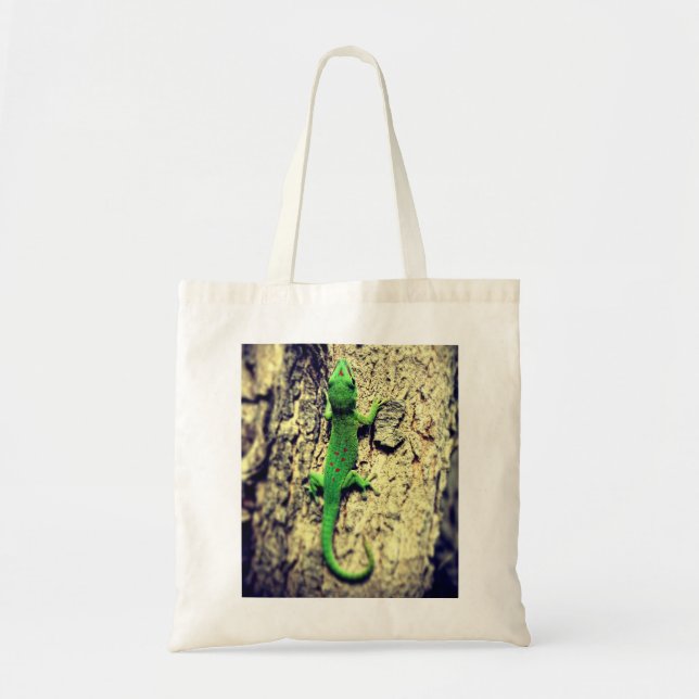 lizard tote bag (Front)